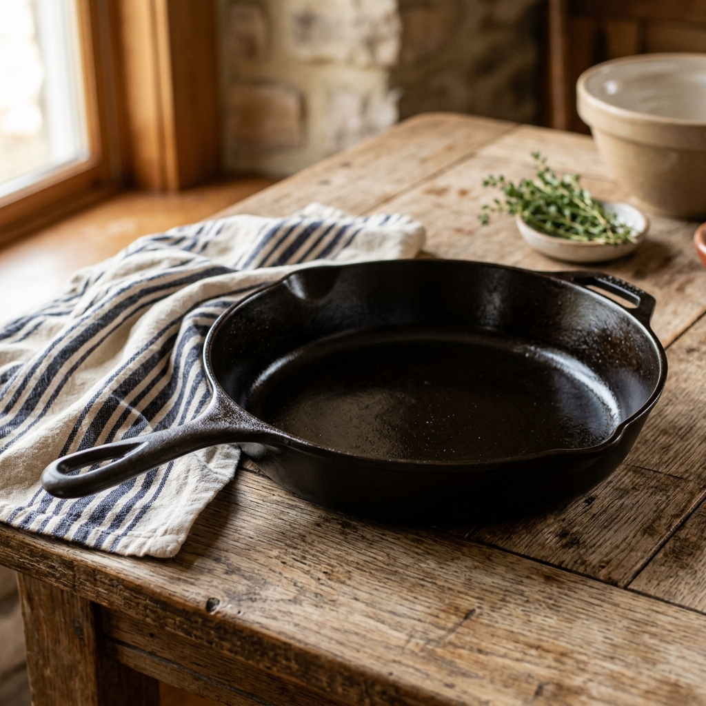 Cast Iron Pan right