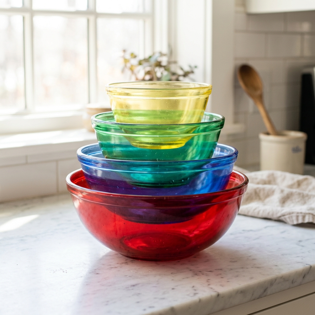 Pyrex Stack right
