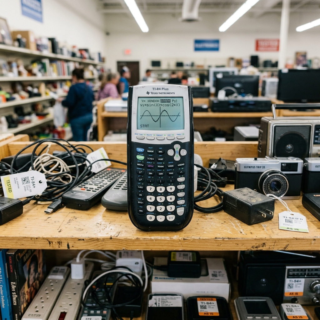Calculator Thrift Store right